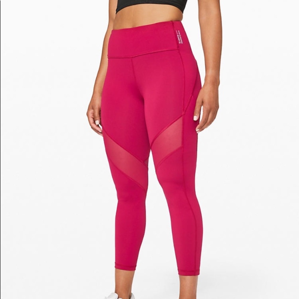 Lululemon X Barry’s Stronger as One Tights 25”